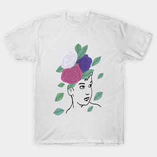 Floral girl T-Shirt